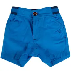 PILLIN - Bermuda Bebe Niño Turquesa