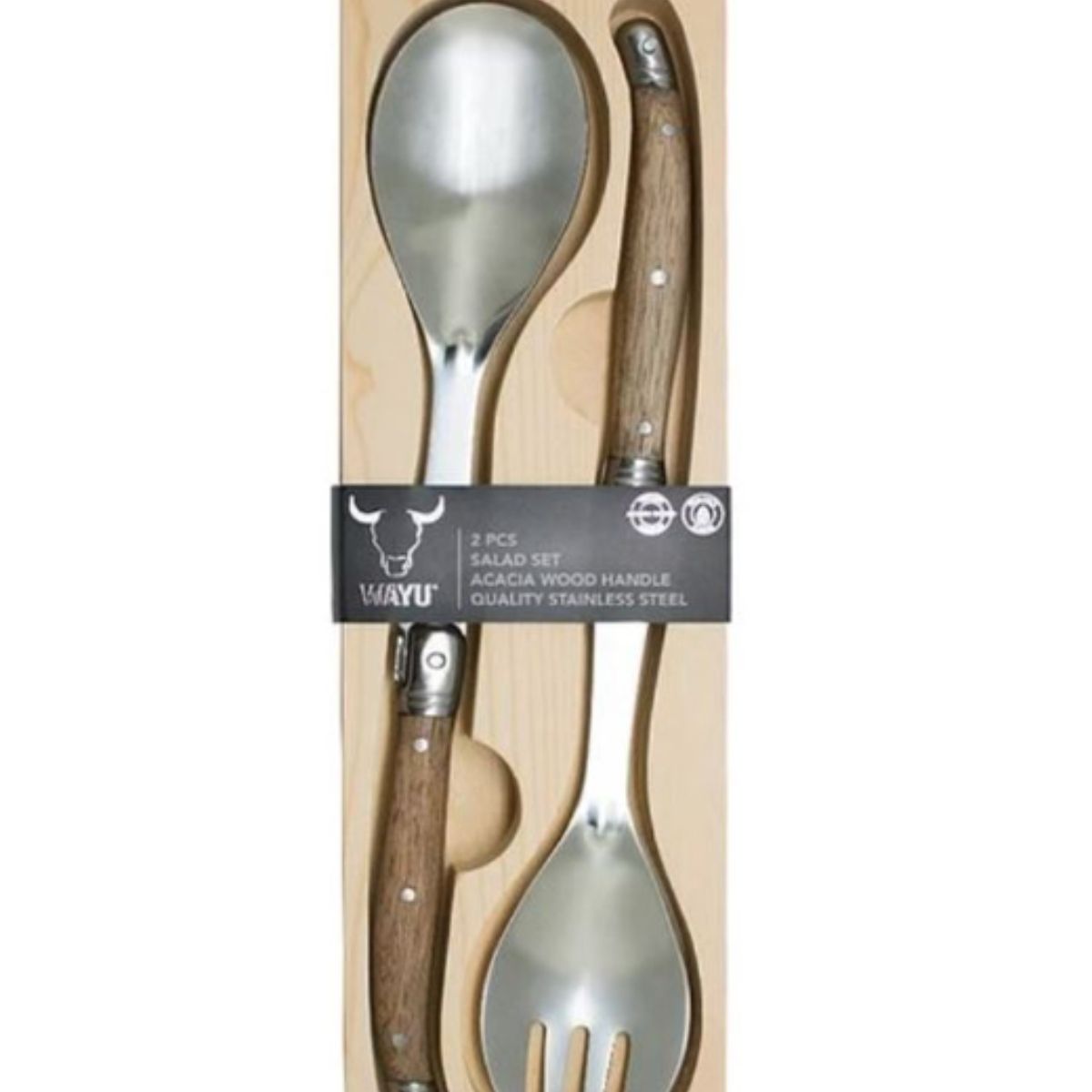 WAYU - SET CUCHARAS ENSALADAS 2 PCS WAYU