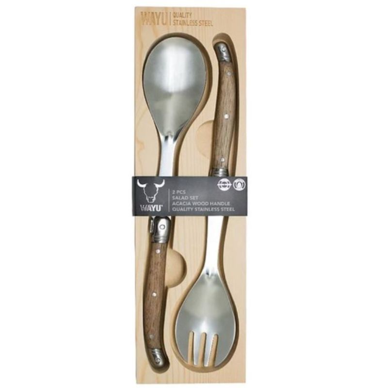 WAYU - SET CUCHARAS ENSALADAS 2 PCS WAYU
