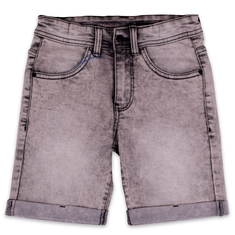 PILLIN - Bermuda Mezclilla Niño Gris Pillin PILLIN