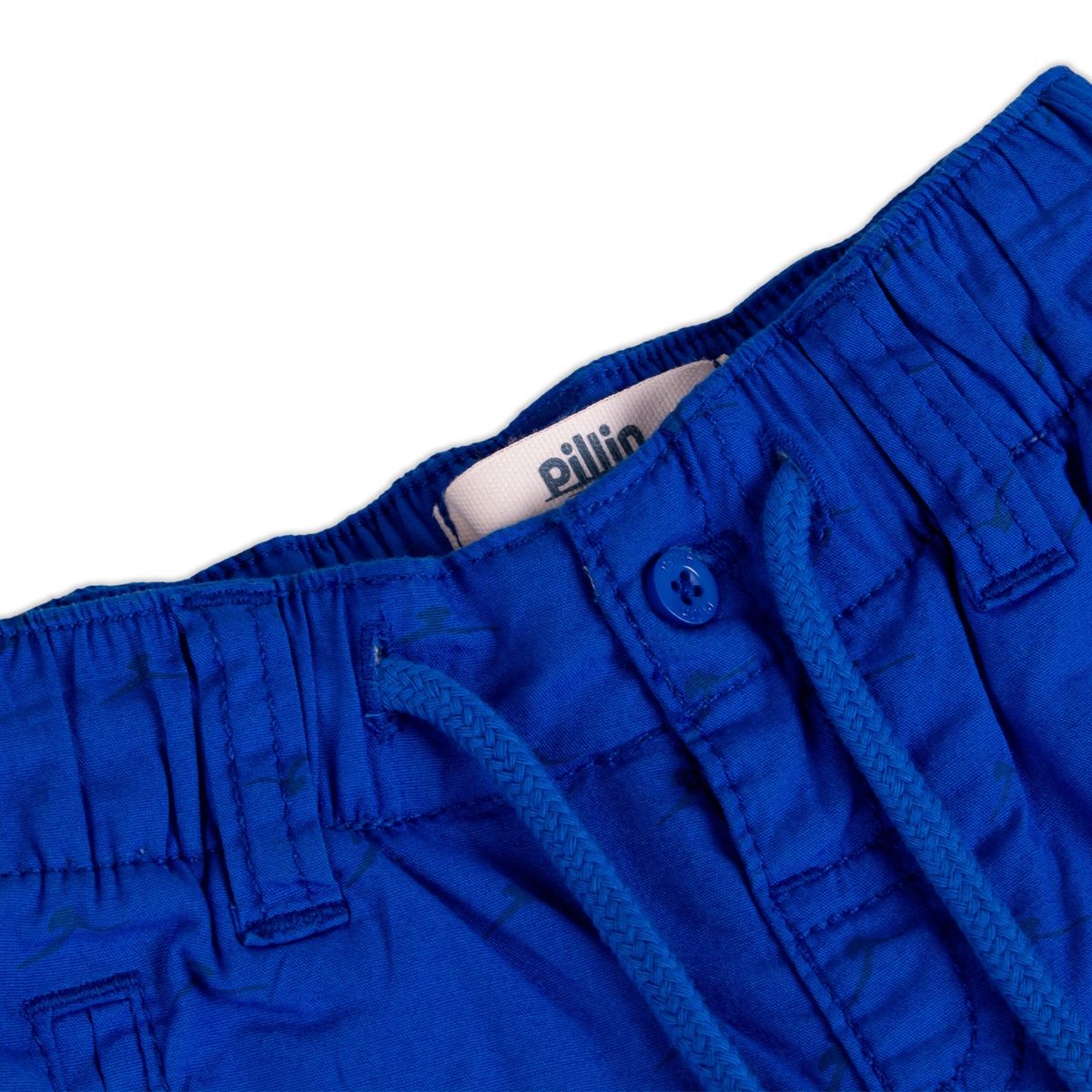 PILLIN - Bermuda Bebe Niño Azul eléctrico Pillin PILLIN