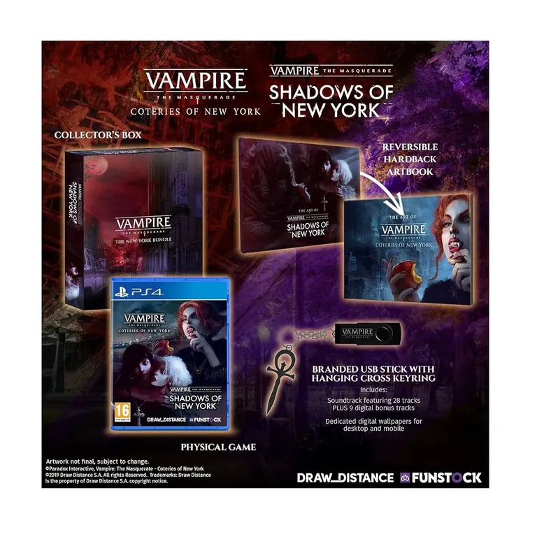 SONY Vampire The Masquerade Coteries Shadow of NY CE-PS4