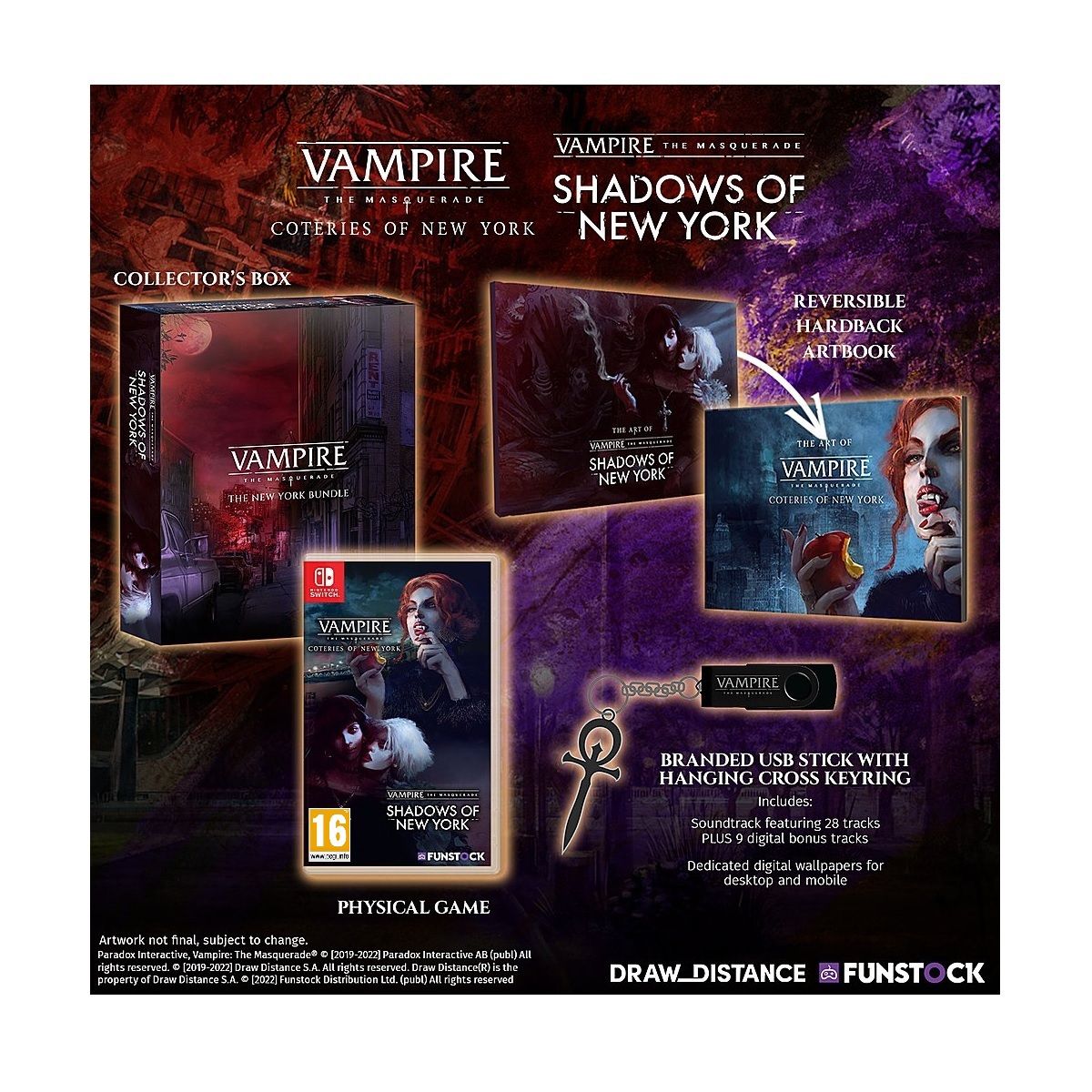 NINTENDO - Vampire The Masquerade Coteries Shadow of NY CE- NSW