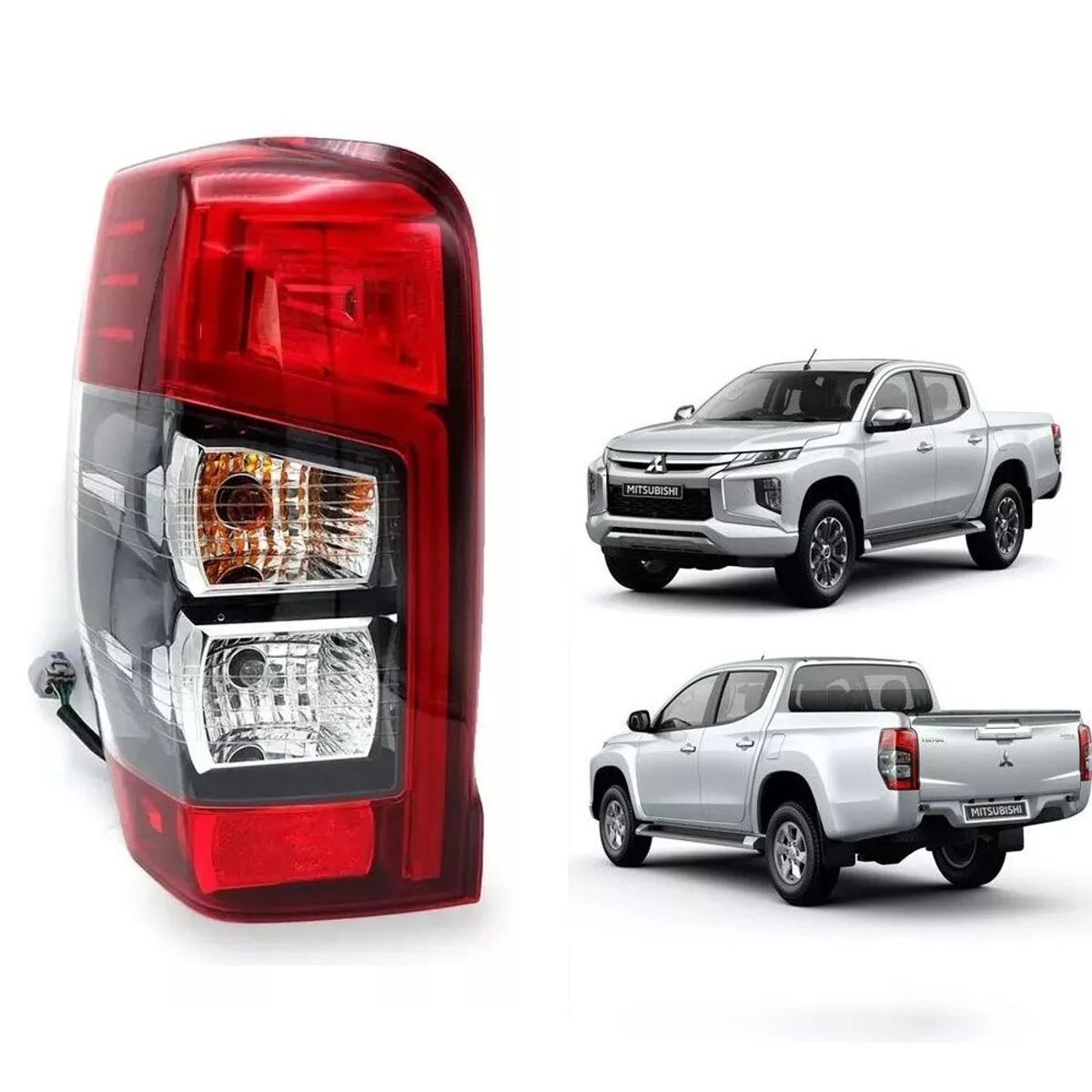 KUANGYE - Farol Trasero Izquierdo Mitsubishi L200 2019 2020 Led