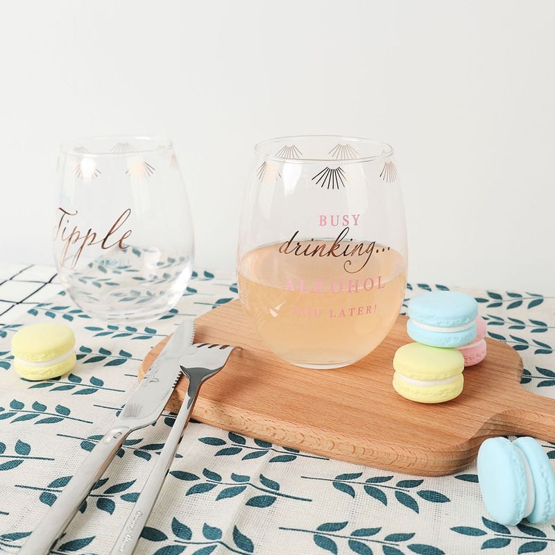 DANNY HOME - Set 2 Vasos de Regalo con Frases Llamativos Danny Home