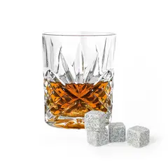 DANNY HOME - Set Vaso de Whiskey y Piedras en Caja de Regalo