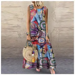 TIOZONEY - Vestido  para Mujer
