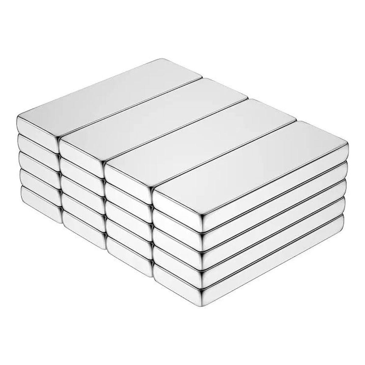 KUANGYE - 15 Unds Imanes Neodimio 30x10x4mm Imanes Fuertes Para
