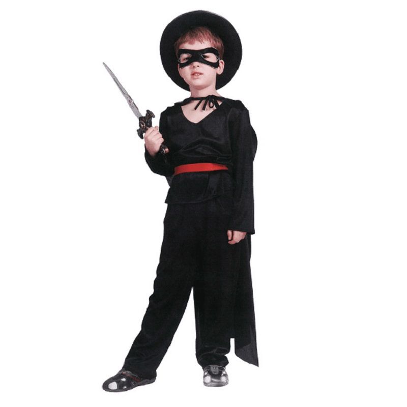 COTILLON ACTIVARTE - Disfraz El Zorro Niño 4.6 Cotillón Activarte