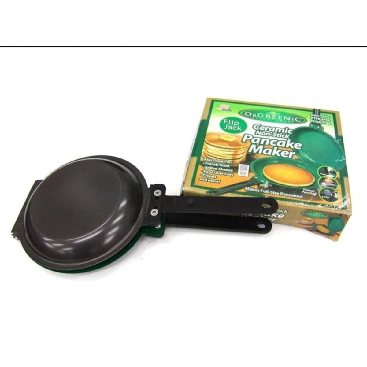 GENERICO - Sarten Flip Pancake Cerámico Antiadherente