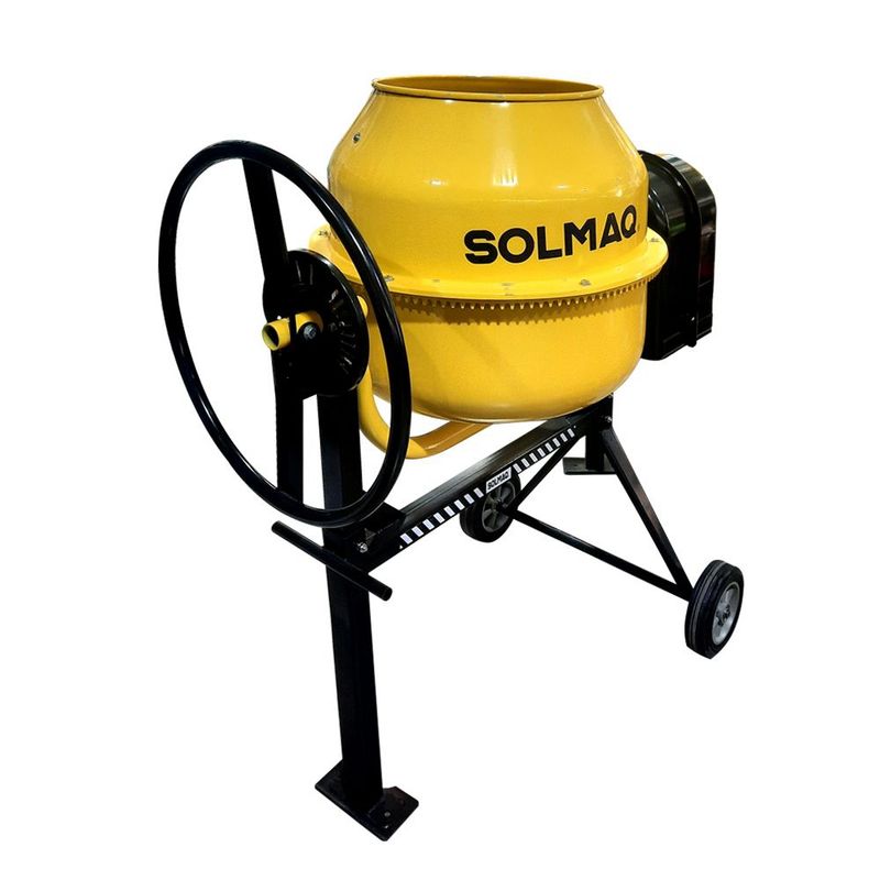 GENERICO - Betonera Elect 450W 220V 130Lts Volt Lat Solmaq Mod: Hcm450s