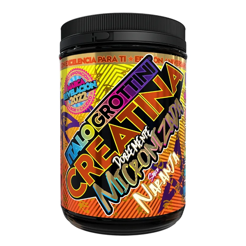 ITALO GROTTINI - CREATINA MONOHIDRATADA 1,080GR 200 SV NARANJA - ITALO GROTTINI
