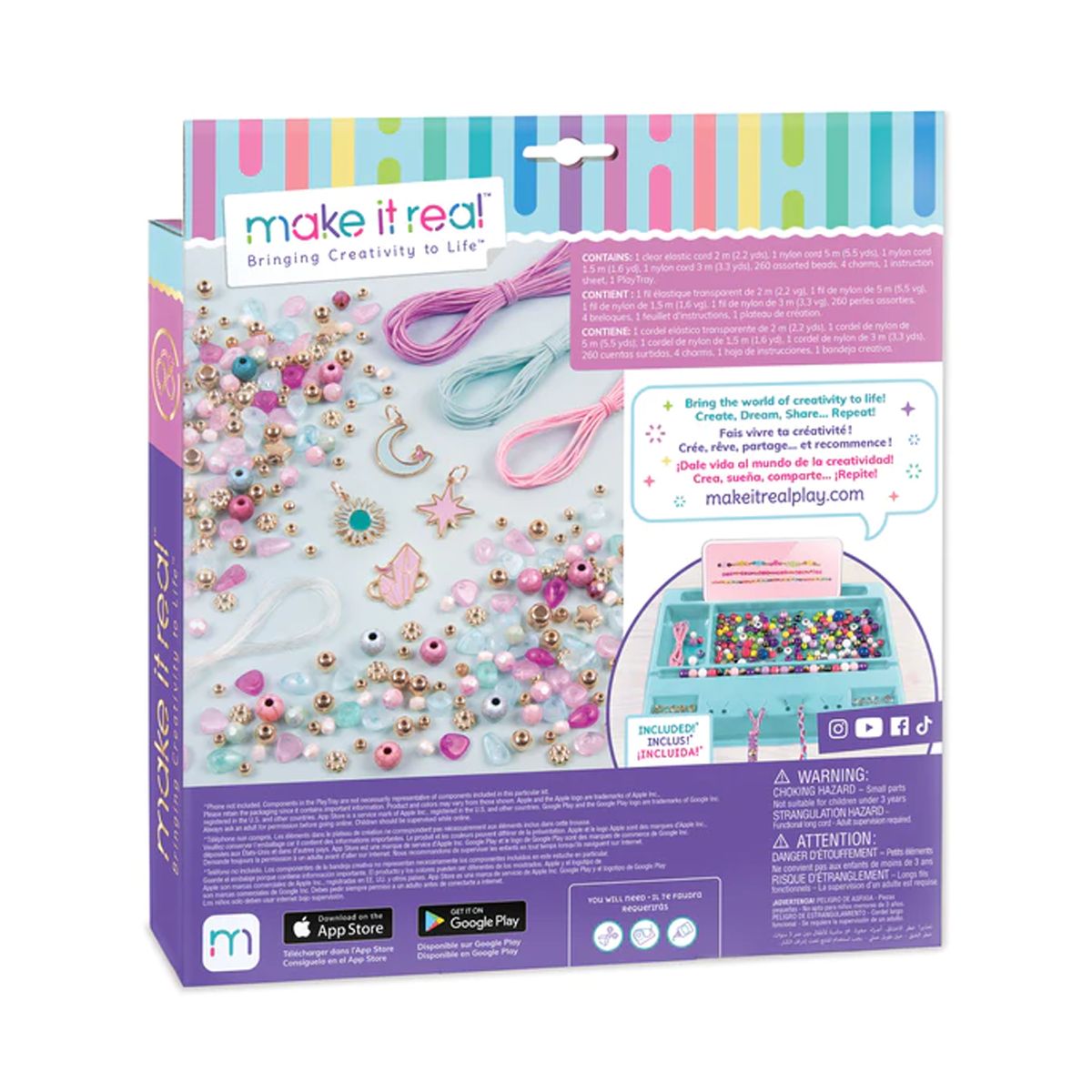 MAKE IT REAL - Pulsera Piedras Celestiales Make It Real