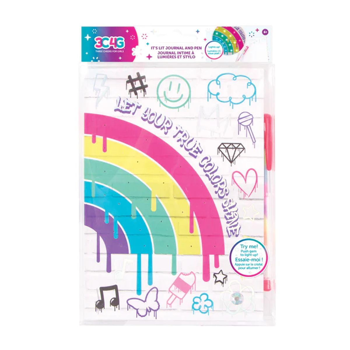 MAKE IT REAL - Diario Grafitti con Luz Make It Real