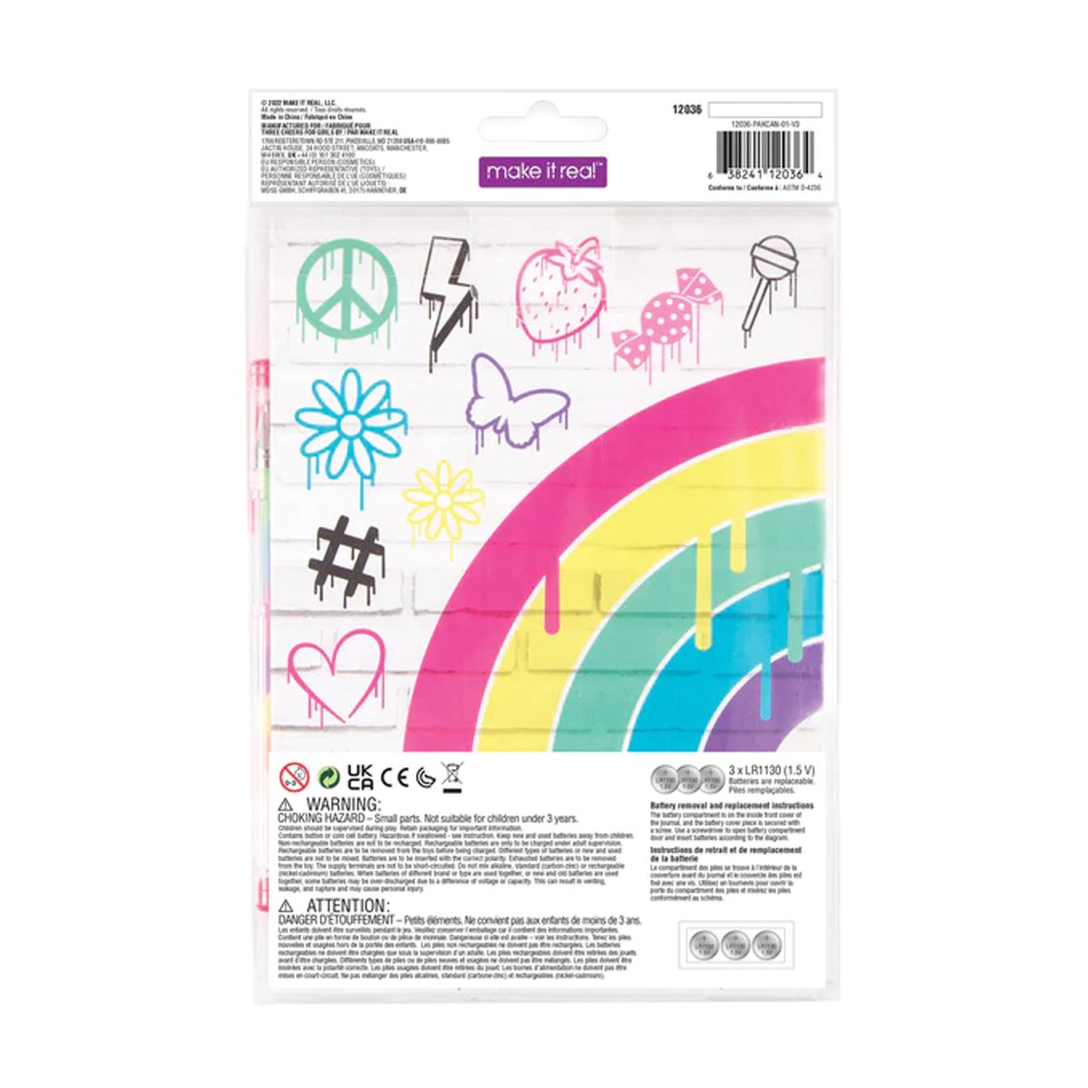 MAKE IT REAL - Diario Grafitti con Luz Make It Real