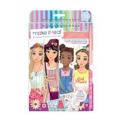 MAKE IT REAL - Cuaderno de Bocetos Diseño de Moda