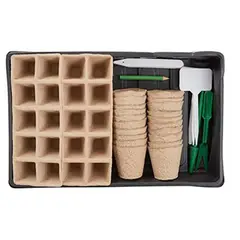 GENERICO - Set de jardinería Grouw Mimbral