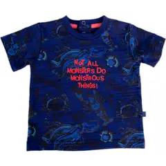 PILLIN - Polera Bebe Niño Azul marino