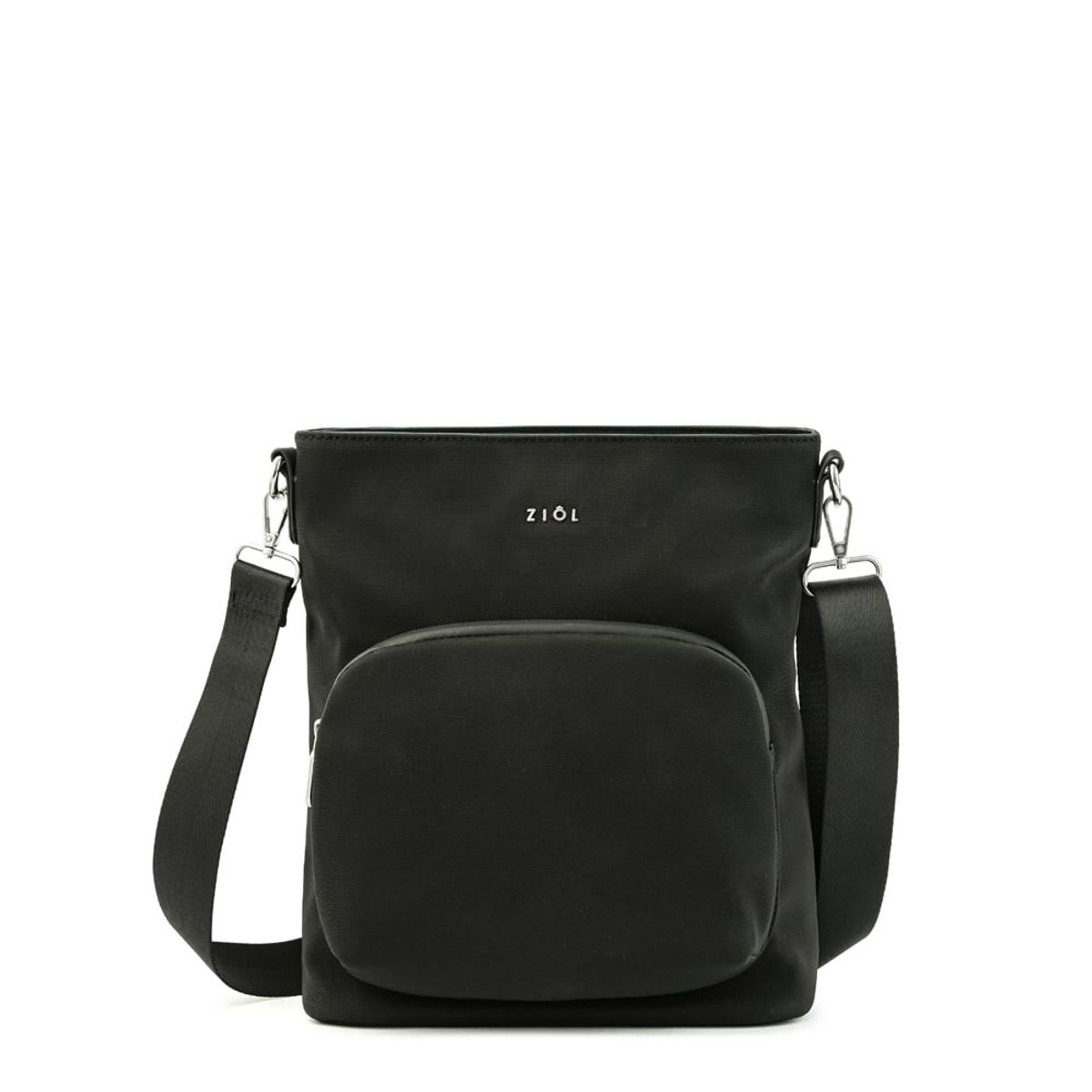 ZIOL - Cartera bandolera mosset negro