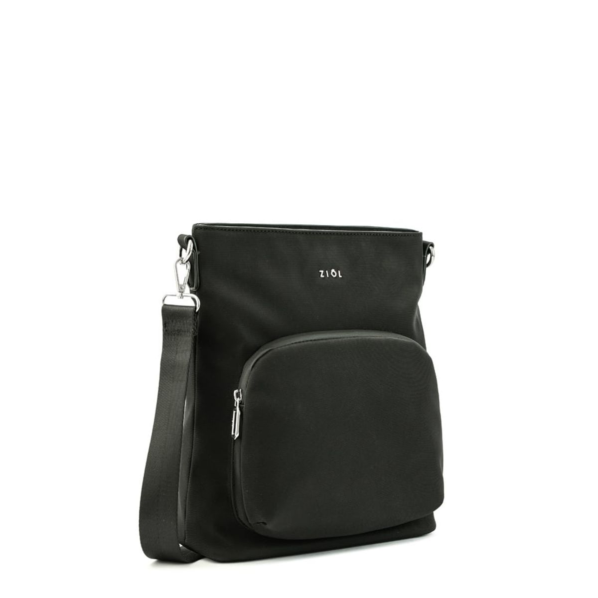 ZIOL - Cartera bandolera mosset negro