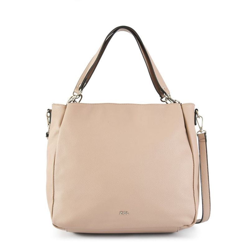 ZIOL - Cartera dos asas mediana fedora taupe