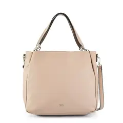 ZIOL - Cartera dos asas mediana fedora taupe