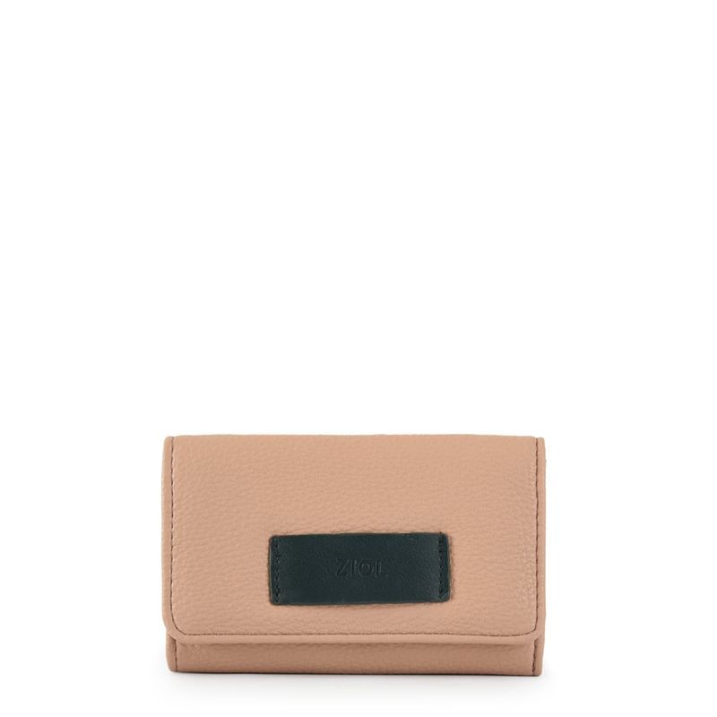 ZIOL - Billetera mediana masis beige