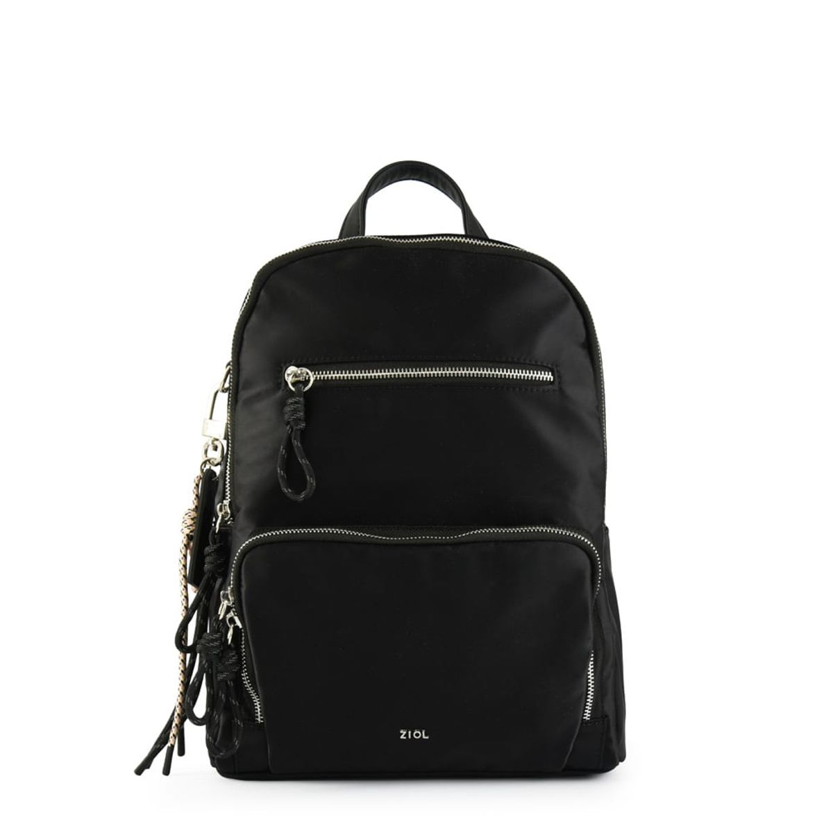 ZIOL - Mochila mediana perlina negro