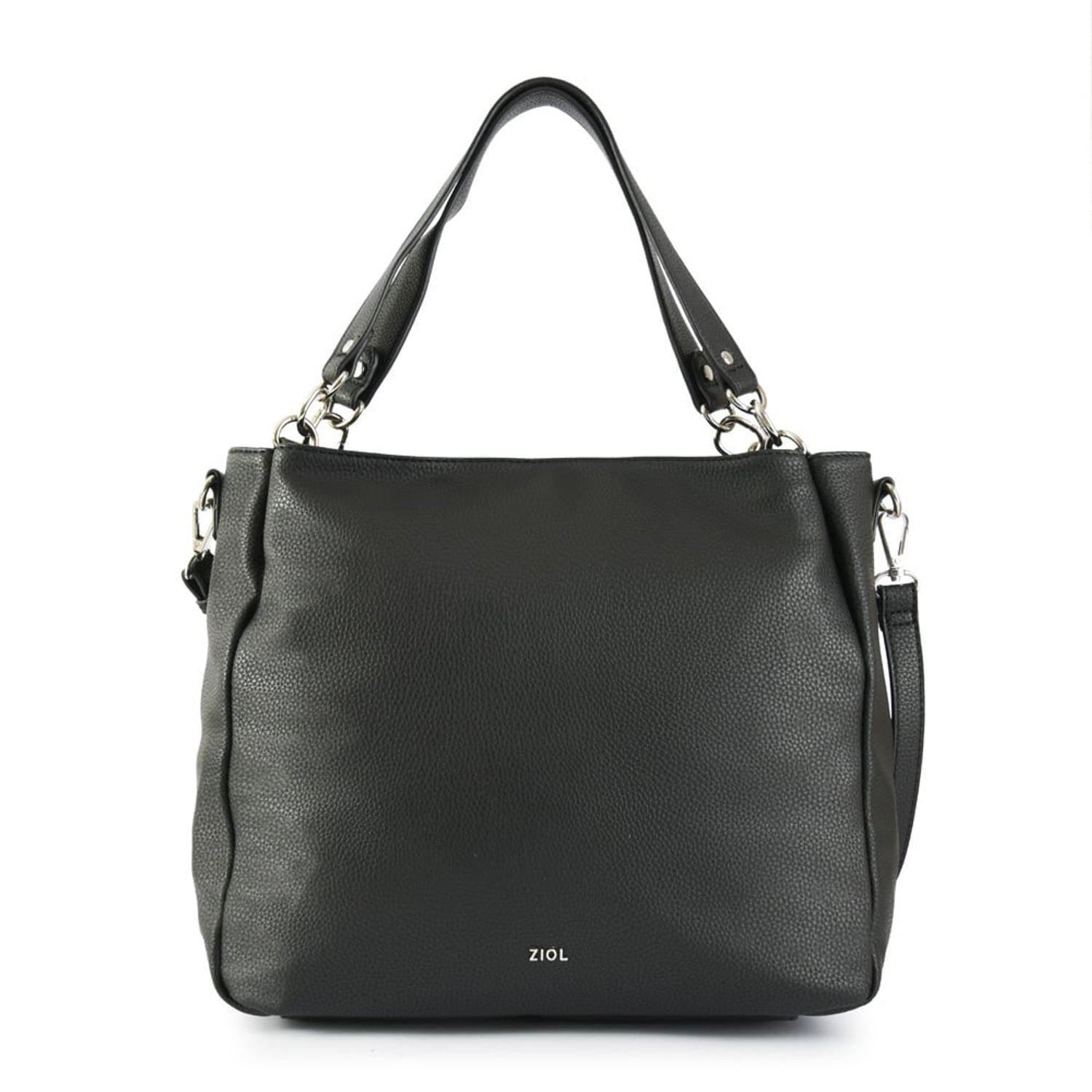 ZIOL Cartera tote fedora mediana negro | Falabella Chile