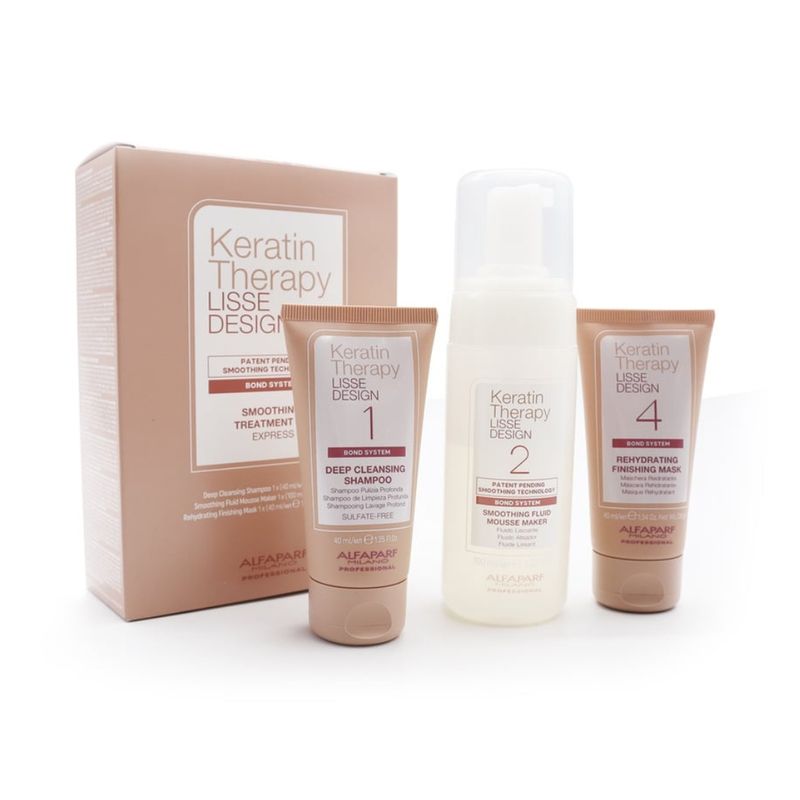 ALFAPARF MILANO - KIT ALISADO EXPRESS 1 SOLO PASO KERATIN THERAPY ALFAPARF.