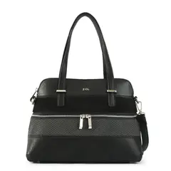 ZIOL - Cartera dos asas mediana buty negro