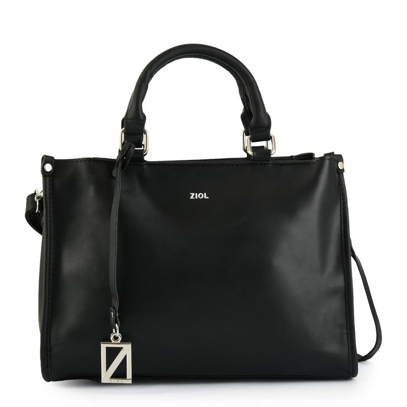 ZIOL - Cartera dos asas mediana kali negro