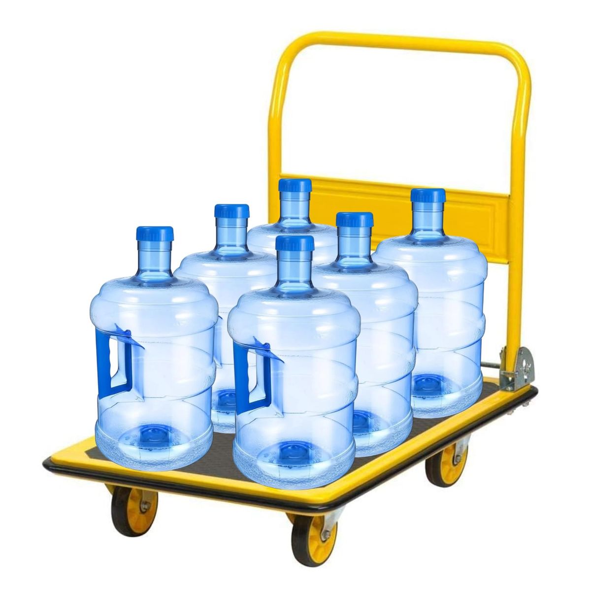 PROCHEF - Carro de Acero para 300 kg ProChef. 91x61 cm.