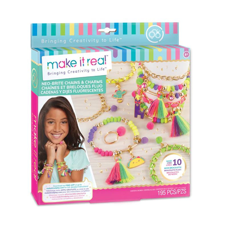 MAKE IT REAL - Pulseras Amuletos Fluorescentes Make It Real