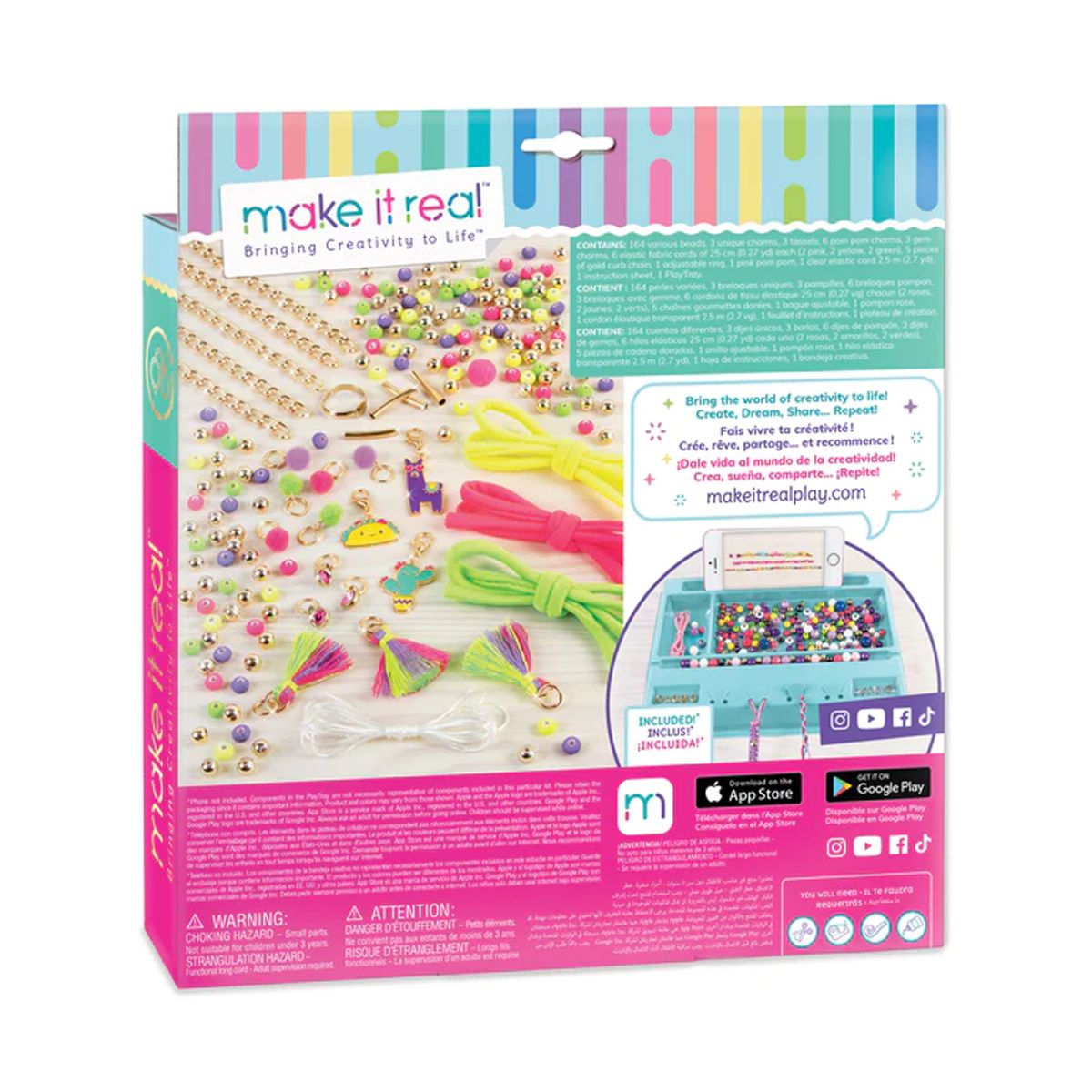 MAKE IT REAL - Pulseras Amuletos Fluorescentes Make It Real