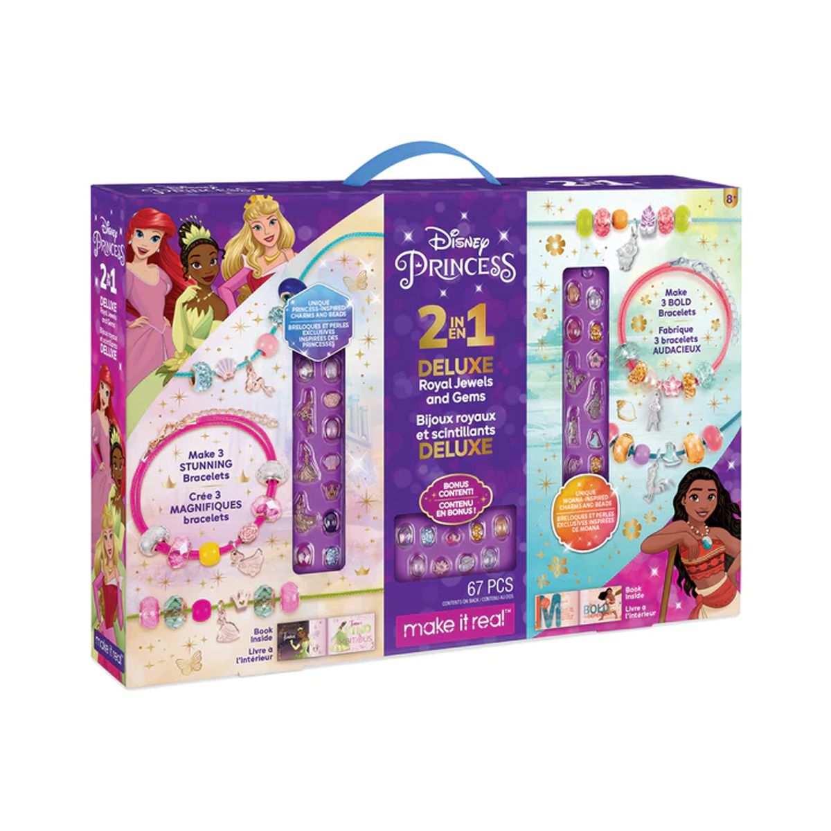 MAKE IT REAL - Joyas Princesas Disney 2 en 1 Make It Real