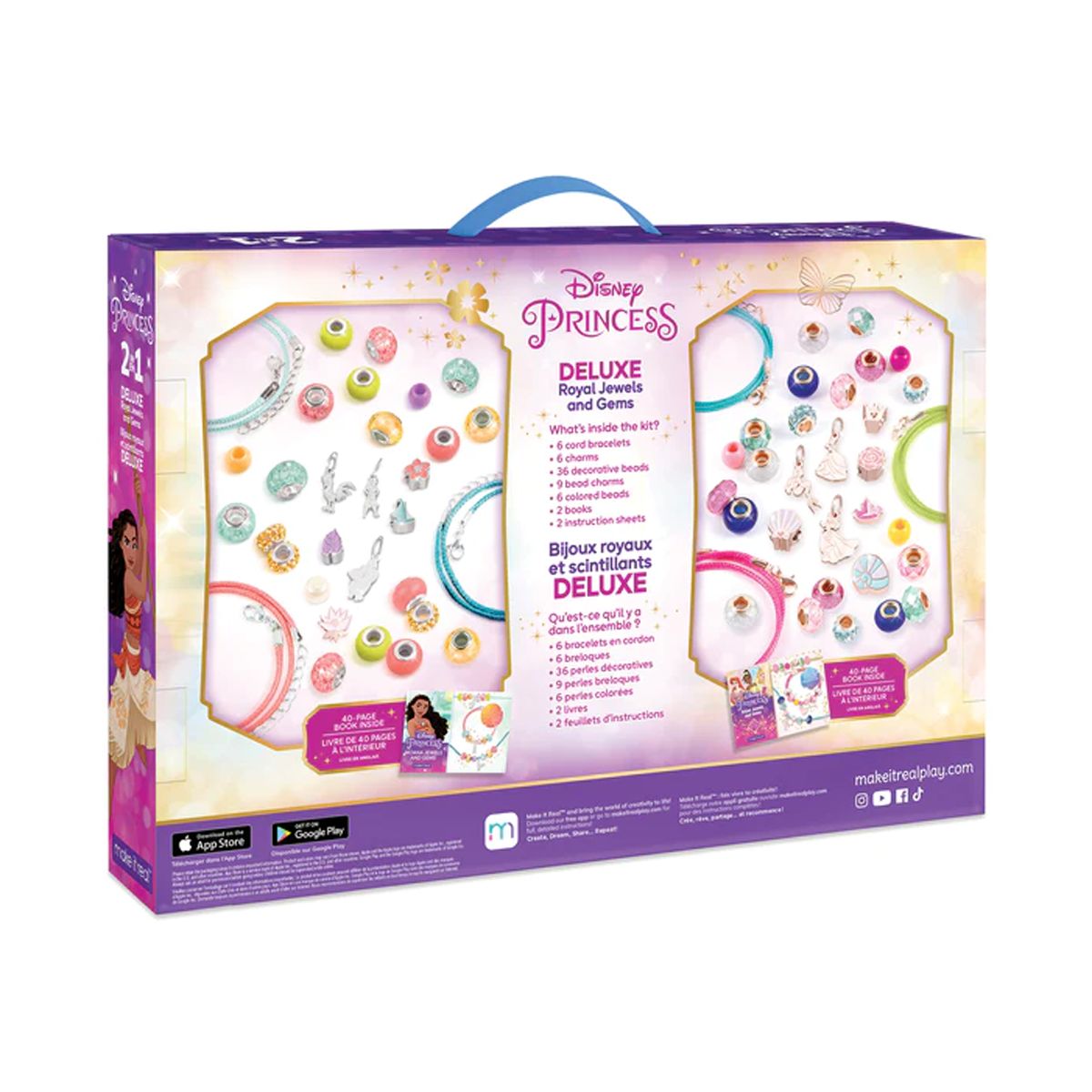 MAKE IT REAL - Joyas Princesas Disney 2 en 1 Make It Real