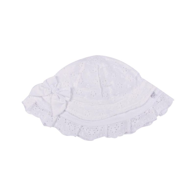 PILLIN - Gorro Bebe Niña Blanco Pillín PILLIN
