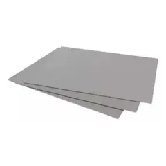 GENERICO - Pack 5 Pliegos De Cartón Piedra 2 mm Grande De 38,5 X 55 cm