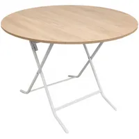 Mesa Plegable Redonda 1 Mts Jerez