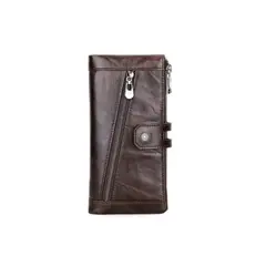 CONTACT - Billetera Mujer De Cuero Marca Contact´s C2190 Coffee