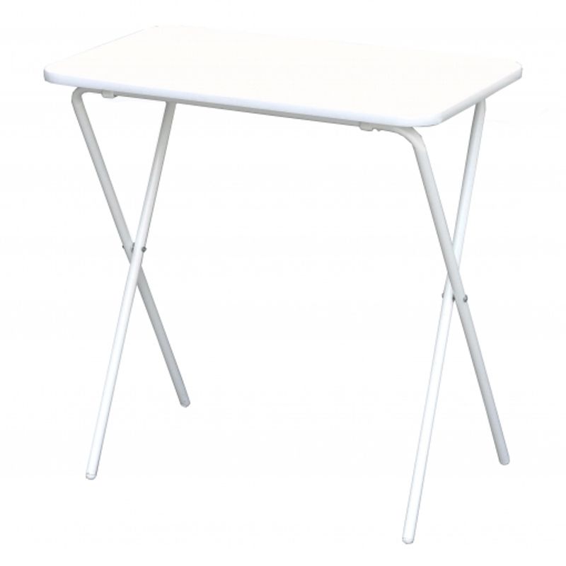 AGM - Mesa Auxiliar Plegable Color Blanco