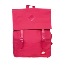 BUENAVISTA - Mochila Impermeable para Notebook 17″ Square L Rojo Italiano
