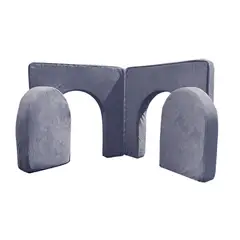 BLOKIDS - Puerta Para Sillón De Juegos Blokid Para Niños Piedra