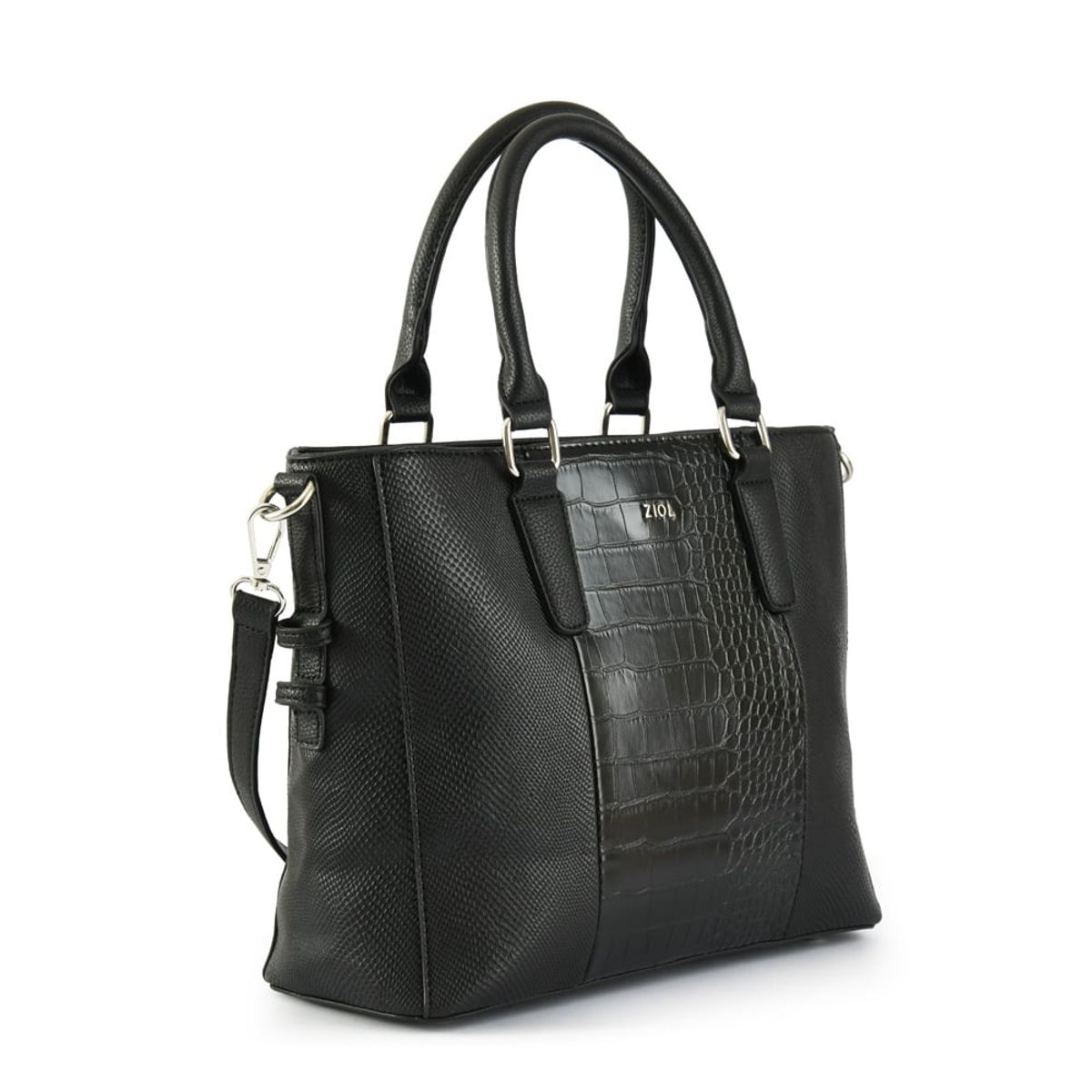 ZIOL - Cartera tote pequeña clarisa negro