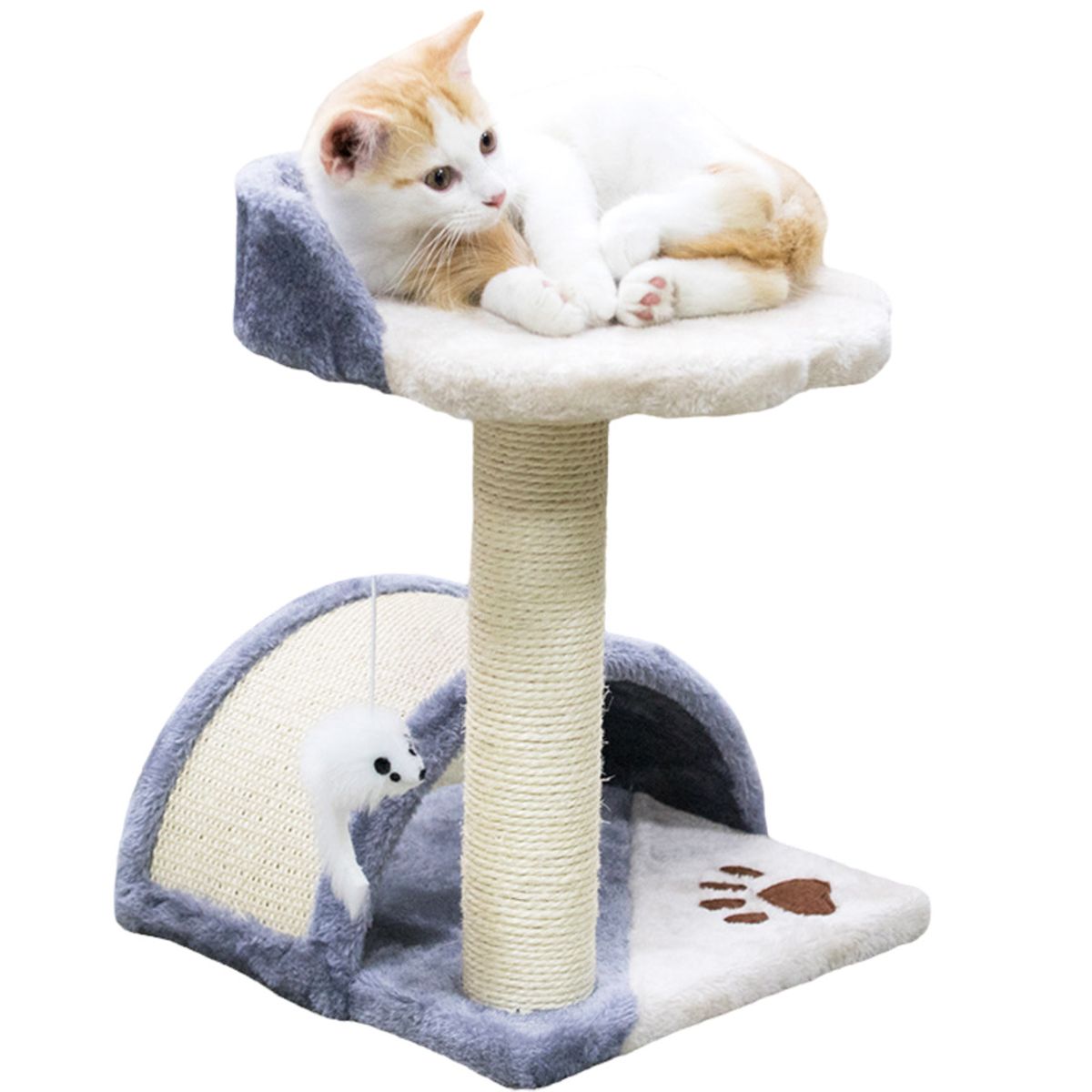 GENERICO - Torre Rascador Gatos con Juguetes y Plataformas GENERICO