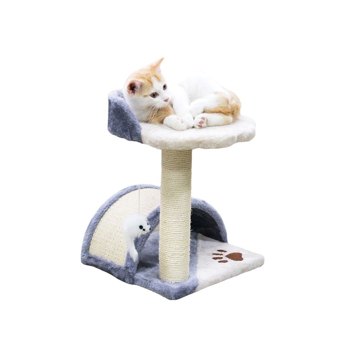 GENERICO - Torre Rascador Gatos con Juguetes y Plataformas GENERICO