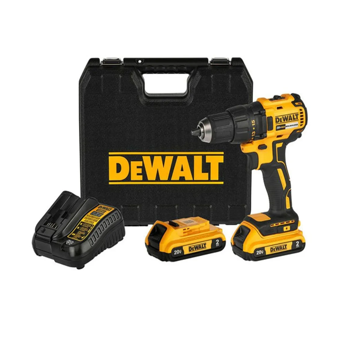DEWALT - Taladro Atornillador Inalambrico 20 V Dewalt (dcd7771d2-b2).