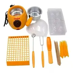 GENERICO - Maquina Olla Fondue Para Derretir Chocolate + 30 Accesorios