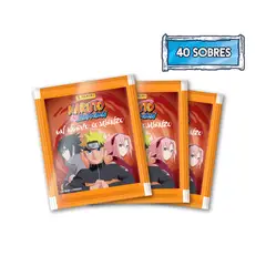 PANINI CHILE - Pack Naruto Shippuden Un Nuevo Comienzo (40 Sobres)